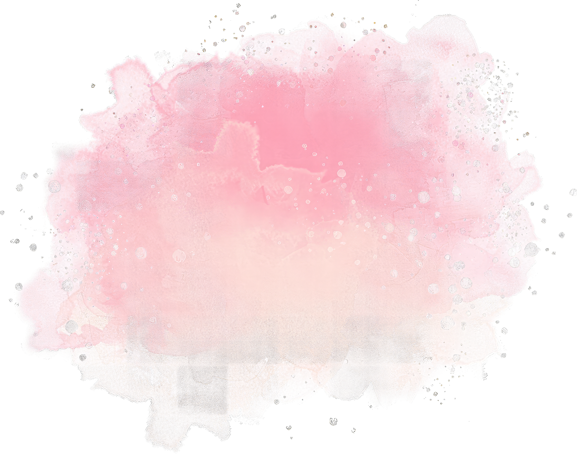 Pink watercolor splash