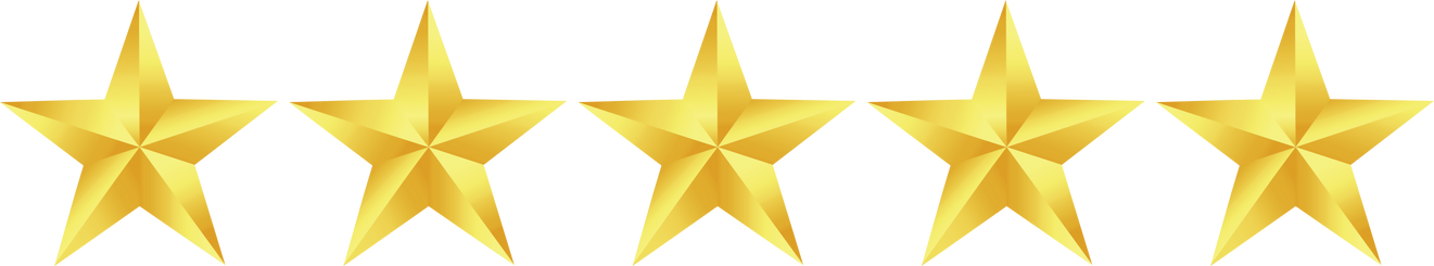 Golden 5 Star Rating