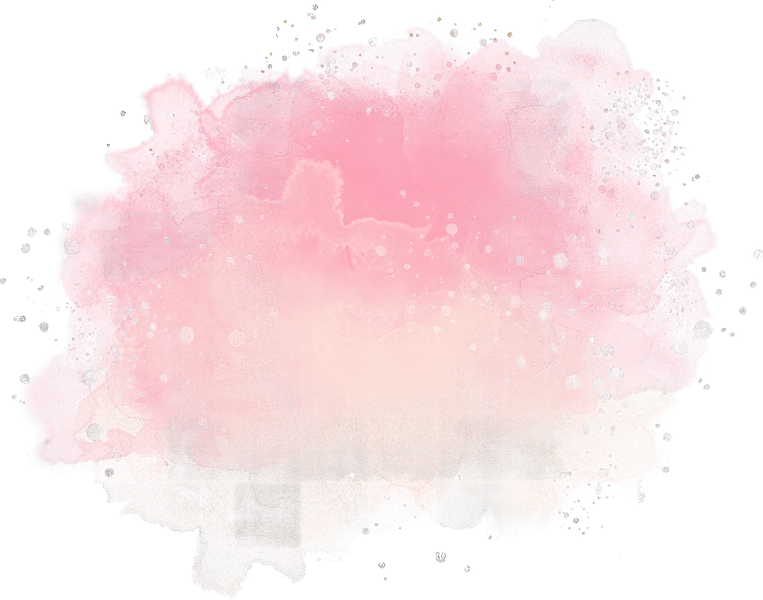 Pink watercolor splash