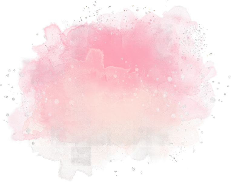 Pink watercolor splash